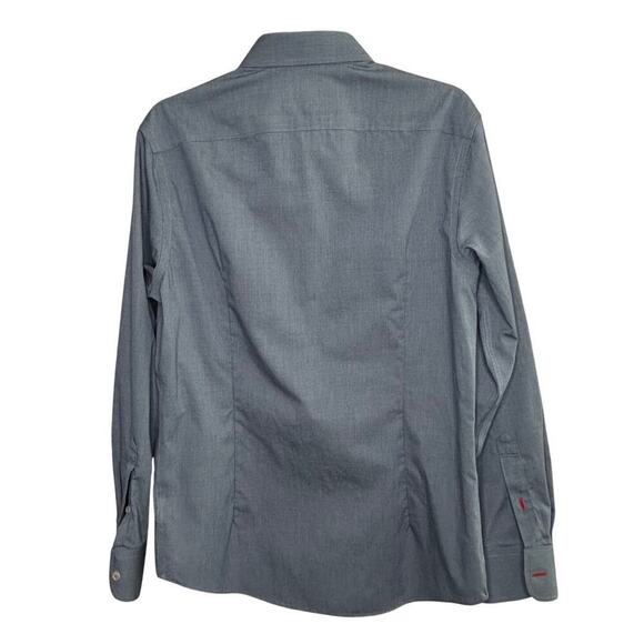 UNTUCKit Men's 100% Cotton Button Up Slim Fit Wrinkle Free Shirt Size Medium - Picture 2 of 9